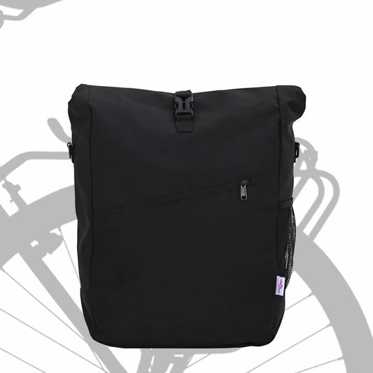 Wasserdichte Fahrradtasche – 33 L – Schwarz – EU-Lager