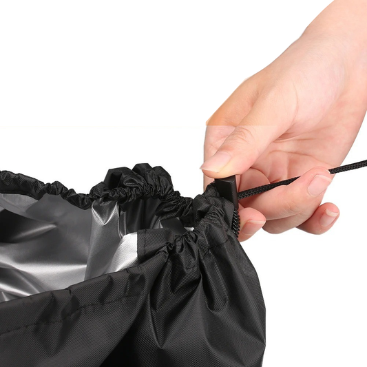 Outdoor Möbel-Abdeckung, Kordelzug, Befestigung, wasserdicht, sicherer Halt, Detailaufnahme