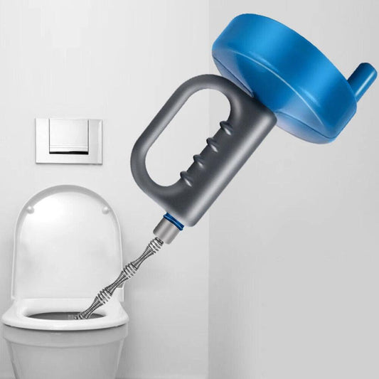 Rohrreinigungsspirale in Toilette zur Abflussreinigung