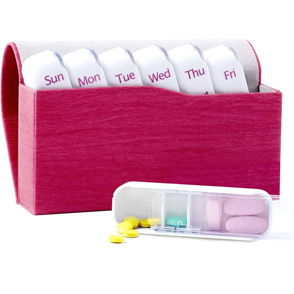 Pillenbox für 7 Tage – 3 Fächer pro Tag – Sicher & kompakt für unterwegs