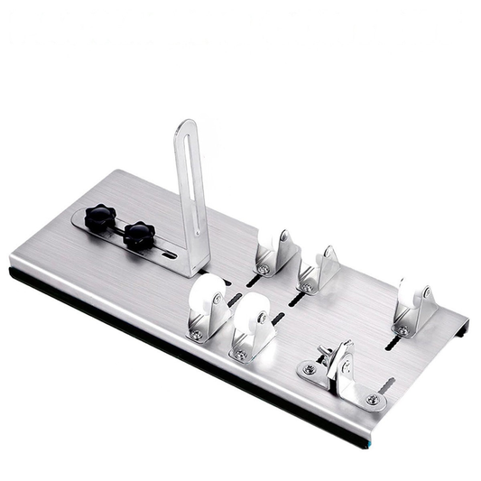 glasflaschenschneider set, metall, verstellbare rollen, für runde glasflaschen, diy schneidewerkzeug, stabile basis